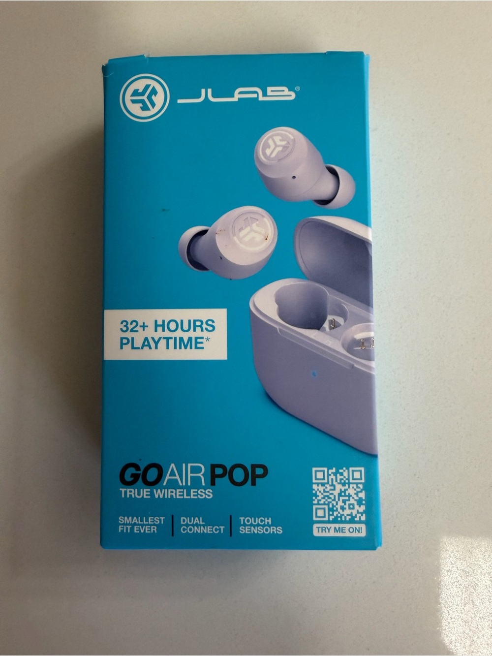 JLab GO Air Pop True Wireless Earbuds - Light Purple
